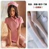 Roupa íntima sexy feminina, conjunto de uniforme de enfermeira com pó de tentação sexy, arquivo aberto, roupa íntima grátis, meias por atacado, uma geração de cabelo