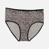 Agotado, Necesita Negociar. Ropa interior sexy para mujer con estampado de leopardo ruso, transpirable, talla grande, bragas de control de abdomen de talle medio