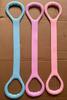 Corda de Puxar Oito de Silicone Macio Ombro Aberto Costas Bonitas Treino Corda de Carimbo Yoga Fitness Feminino Exercício de Ombro e Pescoço Alta Resistência