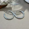 Pendientes de Aro Metálicos Audaces Mismo Estilo que Xu Yan, Pendientes Geométricos, Aretes Elegantes, Pinzas para Orejas, Pendientes Exagerados de Alta Gama, Aros para Orejas
