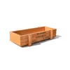 Micro Paisaje Vintage Madera Caja para Plantas Suculentas Caja de Almacenamiento Acabado Suculento Caja de Madera Maceta Rectangular para Plantar