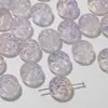 10 Cuentas de Gelatina de Verano Vidrio Transparente Patrón Doble Recto Cuentas Pulsera de Cuentas de Vidrio Cuentas Sueltas DIY Hecho a Mano
