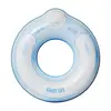 Flotador inflable para niños con doble asa, flotador salvavidas de dona para adultos de PVC grueso de doble capa para exteriores con bolsillo portátil