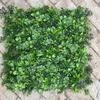 Parede de Planta Simulada Parede de Planta Verde Parede de Gramado Grama Sintética Eucalipto Porta Paisagismo Planta Parede de Flores Gramado Falso