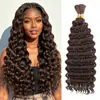 Extensiones de Cabello Sintético Rizado Profundo Europeas y Americanas Transfronterizas, Trenzas de Cabello Rizado Largo para Crochet, Cabello para Crochet