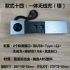 Enchufe de carga de doble puerto USB C de estándar europeo transfronterizo Enchufe de calibre europeo sin soldadura Cable de 1.8 metros Fabricante de enchufes