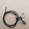 Accesorios para Motocultor de Gasolina 168/170F Máquina de Paleta Cable del Acelerador Interruptor del Acelerador del Motor Diésel Refrigerado por Aire Línea del Acelerador