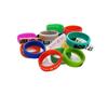 Vara de pesca estilingue envoltório guiador com haste parar silicone anel decorativo grande elástico estrada vara asiática anel decorativo cor haste parar em forma de O