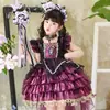 Disfraces de Halloween para Niñas Pequeño Diablo Bruja Princesa Niños Kuromi Lolita Vestido de Cumpleaños Falda Abullonada 6
