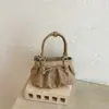 Verão 2026 Novo Estilo Coreano Nicho Chique Simples Plissado Bolsa de Um Ombro Feminina Commute Personalidade Moda Bolsa de Axila Feminina