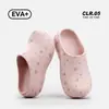Zapatillas de Estrella Estilo Little Red Book para Mujer, Mocasines de Plataforma de Verano para Exteriores, Zapatos de Chef Eva Impermeables Antideslizantes