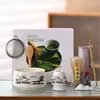 Juego de Cerámica para Matcha Herramientas de Té Tazón de Matcha Juego de Batidor de Matcha Tazón de Té Japonés Revendedor de Polvo de Matcha