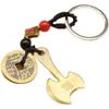 Chaveiro de Moeda dos Cinco Imperadores de Cobre Puro Pingente de Latão Pingente Moeda de Cobre Ping An Joia de Viagem para Carro Suporte Decorativo Ao Vivo