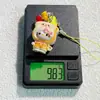 Cadena para Teléfono de Gato Tostada de Dibujos Animados 3D Colgante Lindo Ins Corazón Dulce con Cuentas Regalo para Mejor Amiga y Compañeros de Clase