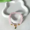 ¿Tienes suficiente pulsera de cuentas de bambú pulsera de jade Hetian pulsera vidriada moda Joker joyería para parejas regalo para novias