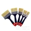 Personalizado de Fábrica 1.0-4 pulgadas Mango Azul Cola Roja Cerdas Pincel de Pintura Decorativo Herramienta para Pintura de Paredes Interiores Pintura de Látex Pincel