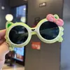Gafas para Niñas, Gafas de Sol Polarizadas Color Caramelo de Princesa Gatito con Lazo, Gafas de Sol Lindas Nuevas, Silicona para Bebé