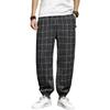 Pantalones Largos Casuales Versátiles de Botones de Linterna Sueltos de Talla Grande para Hombre Estilo Chino Otoño e Invierno