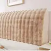 Funda de Felpa de Conejo para Mesita de Noche 2025 Nuevo Estilo Princesa Otoño e Invierno Felpa Engrosada Tela Universal para Respaldo de Cama