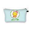 Bolsas de Navidad Nueva Bolsa de Cosméticos Navideña para Niños Bolsa de Tocador de Dibujos Animados Bolsa de Almacenamiento Estampada