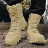 Outono Inverno Comércio Exterior Amazon Botas Martin Botas Táticas Outdoor de Acampamento Masculinas Tamanho Grande 47 Sapatos de Caminhada Masculinos