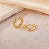 Aros de Oreja de Moda Transfronterizos al por Mayor en Stock para Mujer, Acero de Titanio, Lujo Ligero, Sensación de Alta Gama, Estilo Europeo y Americano, Estilo Ins, No se Desvanecen