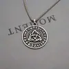 Anillo de Moda Trendy Letra Símbolo Vikingo Collar Joyería