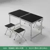 Mesa Plegable para Montaje de Puesto Exterior, Uso Comercial, Mesa de Comedor Rectangular Portátil, Mesa Plegable para Decoración y Ceremonias de Inauguración