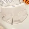 [combinação múltipla] nova nuvem luar branco sensação jacquard pele doce algodão 7A calcinhas femininas macias respiráveis