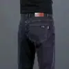Jeans de Alta Gama para Hombre para Exportación, Pantalones Rectos Ajustados de Moda para Todas las Estaciones, Pantalones Elásticos Casuales de Negocios para Hombre