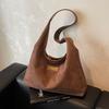 Bolso Retro Mate Transfronterizo para Mujer, Gran Capacidad, Nuevo Bolso de Hombro de Compras Casual Otoño e Invierno 2026, Bolso Tote para Viajar al Trabajo