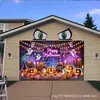 Tecido de Fundo Novo para Halloween Transfronteiriço Banner de Decoração de Festa de Alto Padrão Bandeira Pendurada de Feriado Layout Pano Pendurado Personalização