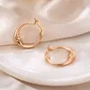 Pendientes de Luna Versátiles de Lujo Ligero Transfronterizos con Diseño Único, Pendientes de Luna para Mujer, Elegancia Francesa, Aros Circulares