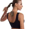 Sujetador Deportivo Transfronterizo Tallas Grandes, Estilo Bandeau sin Aros, Sin Costuras con Relleno, Estilo Delgado de una Pieza para Correr y Yoga