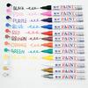 Yueyuan/Flysea Marcador de Tinta Caneta Marcadora à Base de Óleo Baixo Odor Caneta de Tinta para Ferrugem Graffiti Pneu Vidro Caneta de Retoque