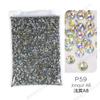 Paquete grande imitación austriaca taladro termofusible AB Adhesivo termofusible color taladro inferior diy redondo fondo plano pedrería venta al por mayor ropa taladro de palo