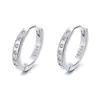 Pendientes de Plata de Ley 925 con Circonita para Mujer, Brazaletes de Oreja de Moda Ol Simples Ins Estilo Minimalista, Accesorios para Orejas de Diseño Nicho
