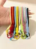 Nuevo Cordón para Taza de Agua Cordón Corto para Teléfono Móvil Cuerda de Color Dopamina Llavero de Muñeca Colgante