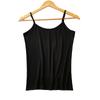 Camisola Modal para Mujer Talla Grande Camisola en Forma de Y Largo Medio Top Combinable Verano Ropa Exterior Camiseta Base Interior