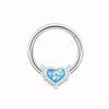 Gaibei Europeo y Americano transfronterizo lujo ligero de alta gama anillo cerrado Anillo de nariz celebridad de Internet nuevo producto de piercing Anillo de nariz Anillo de nariz