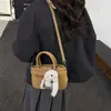 Bolso Pequeño de Hombro Único para Mujer, Gamuza, Otoño, Trabajo, Moda Retro, Bolso Cruzado 2026, Bolso de Mano, Estilo Nuevo