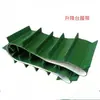 Cinta transportadora de PVC verde sin costuras integrada cinta transportadora industria alimentaria faldón deflector cinta transportadora