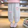 Pantalones Nuevos para Niñas de Hello Kitty 26 Otoño Casual Pantalones Deportivos de Chándal para Niños Pantalones Largos Elegantes para Bebé