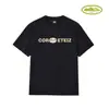 Marca de moda estadounidense Corteiz Camiseta Casual Deportiva Holgada de Manga Corta con Estampado de Barco de Crucero Alcatraz para Pareja