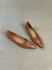 Zapatos Planos de Punta Fina para Mujer 2026 Primavera/Otoño Nuevo Estilo Oficina Viaje Tacón Bajo Cómodos para Usar Combinar con Faldas Zapatos de Trabajo En Stock Planos