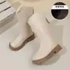 Nuevas botas largas de verano para niñas, botas altas infantiles, botas Martin para niñas, botas altas de cuero, botas sencillas de viaje para niños mayores