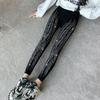 Fábrica de Origem 2026 Nova Moda Brilhante Leggings com Strass para Mulheres, Leggings de Modal para Usar por Cima, Calças Casuais para Mulheres