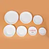 Plato de papel desechable plato de pastel personalizado plato de fiesta barbacoa plato de cena de papel redondo blanco al por mayor plato hecho a mano diy
