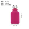 Ventas Directas de Fábrica Botellas de Perfume Flocadas de 30/50/100ml, Botellas de Vidrio de Perfume Transparentes Personalizadas, Botellas con Atomizador de Presión