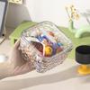 Caja de Joyería de Banda Elástica Dopamina para Niñas Transfronteriza de Gran Capacidad para Escritorio, Caja para Ligas para el Cabello, Caja para Guardar Horquillas y Joyería con Tapa